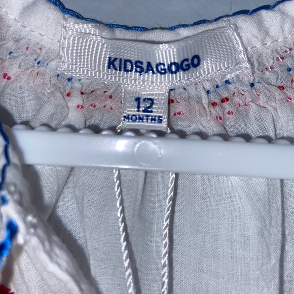 Infant Embroidered Dress NEW 12 Month - Picture 6 of 8